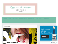 Tablet Screenshot of essentialmum.net